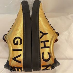 Givenchy Paris "Urban Street Sneaker" Gold/Black